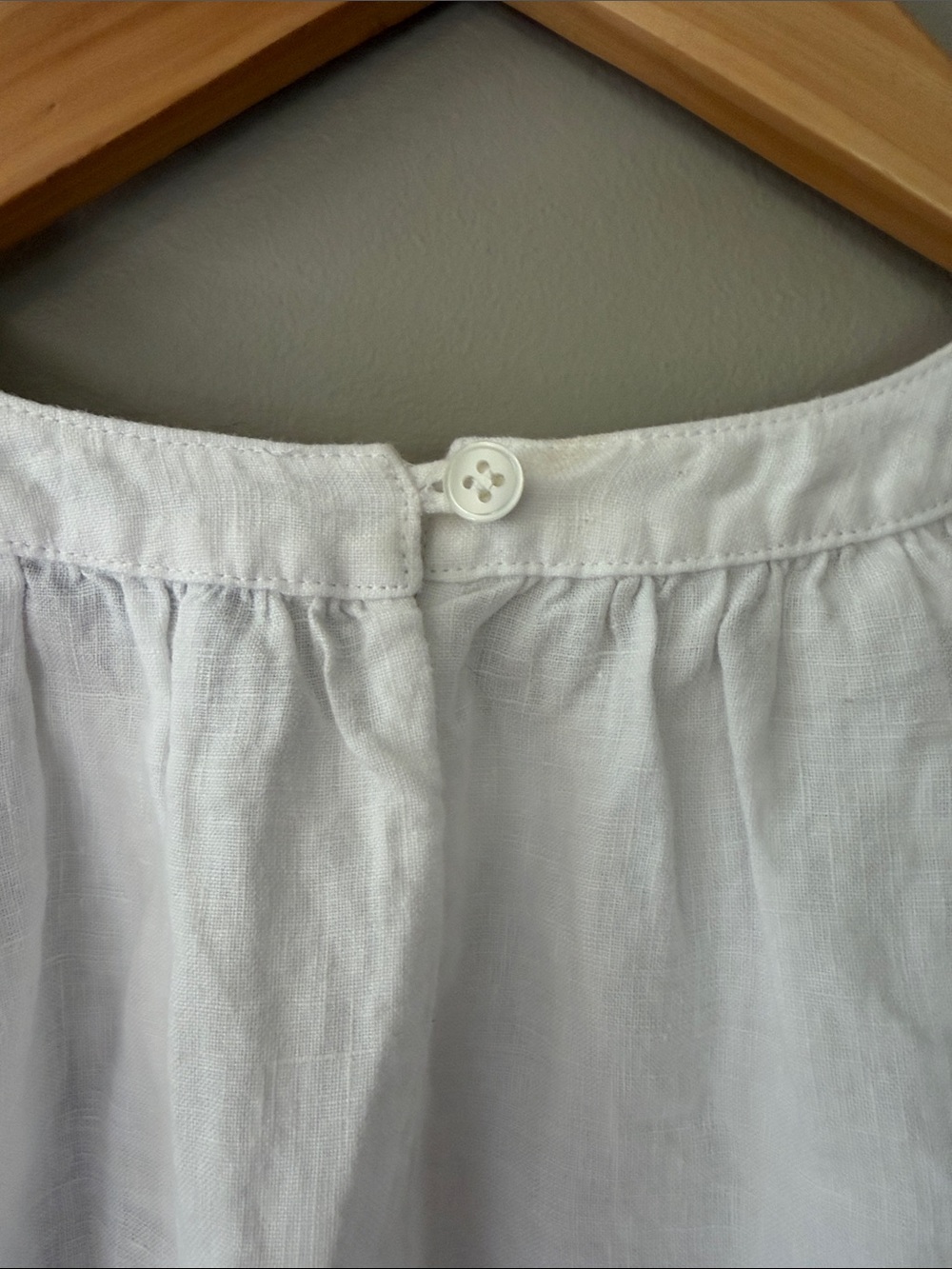 Jenni Kayne Linen August Dress White Medium Summer NWT - Picture 8 of 12